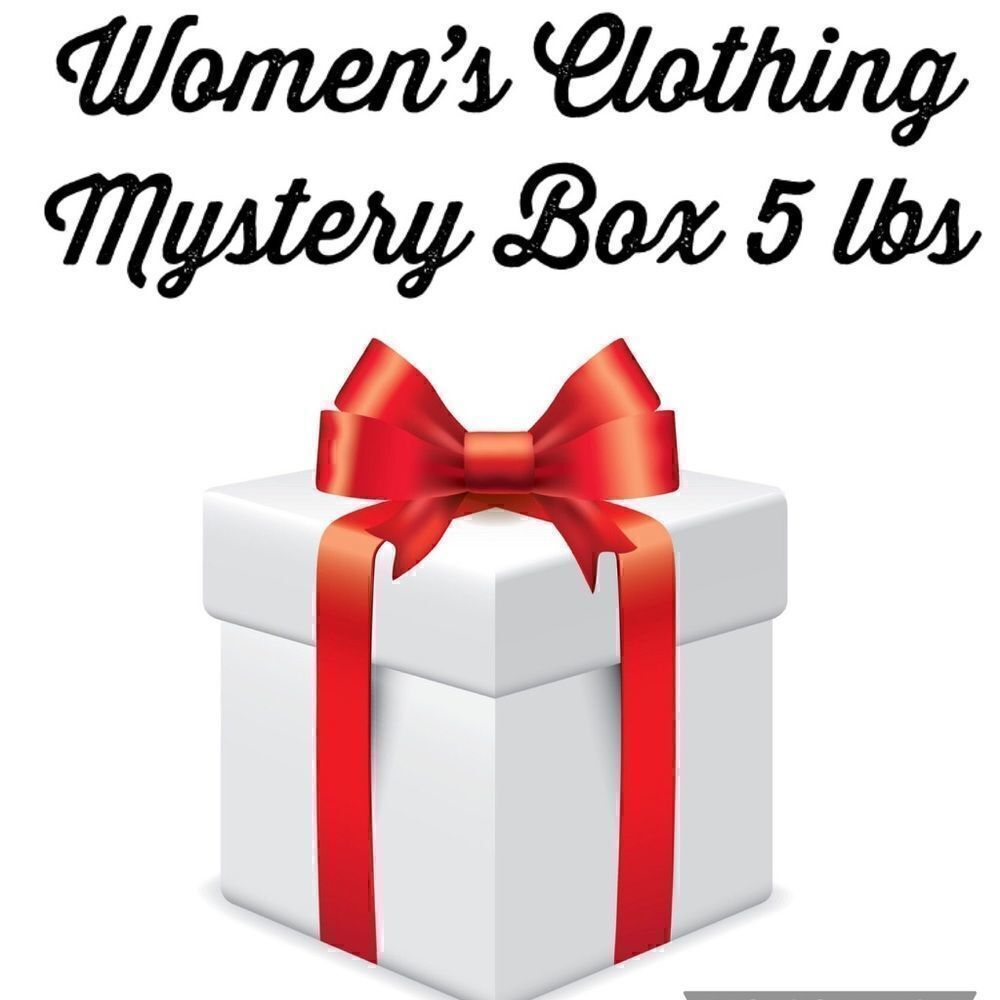 Women’s Mystery Box 5 lbs All Season Assorted Brands Clothing XS/Small